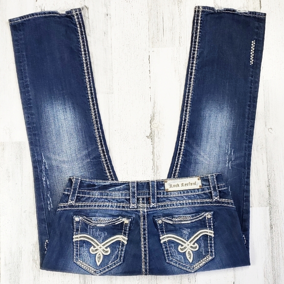 Rock Revival Denim - 💥HP 9/11/20💥Rock Revival Becky Easy Capri Jean's